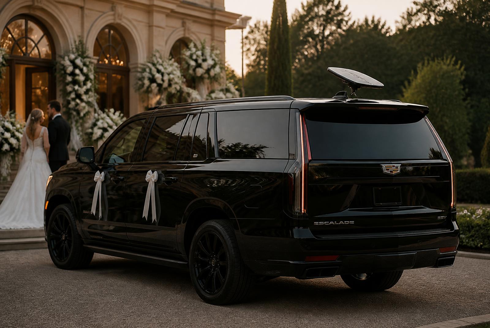 Chauffeured luxury SUV for Stagecoach Country Music Festival